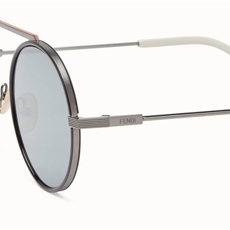 Óculos Fendi Everyday Ff M0025/S V81 T4 54 Grafite/Cinza - Óculos